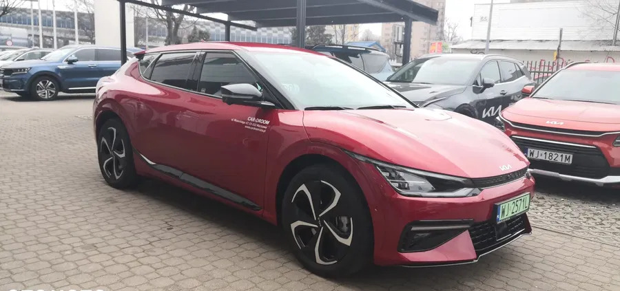 samochody osobowe Kia EV6 cena 209900 przebieg: 4400, rok produkcji 2022 z Kościerzyna